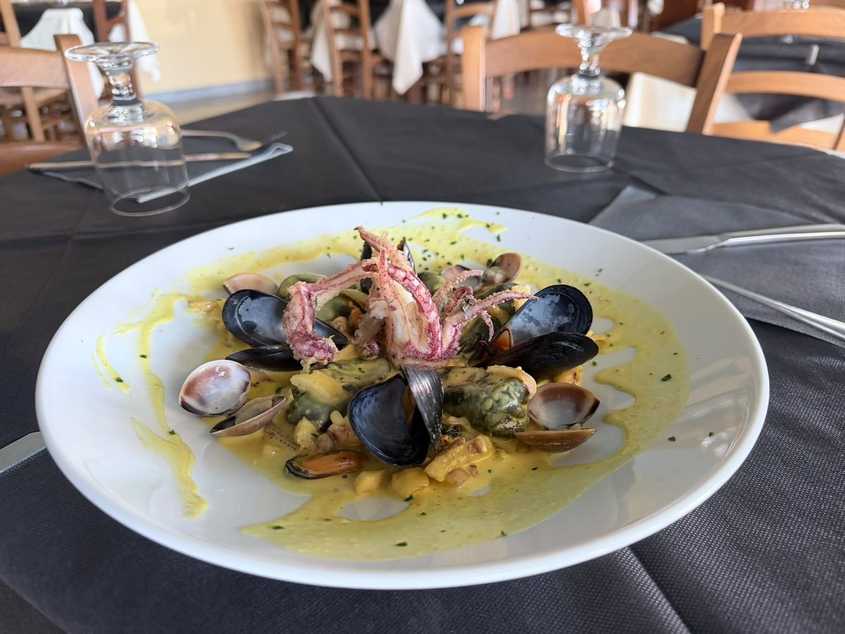 Specialità di mare del Ristorante Pizzeria La Mesenda